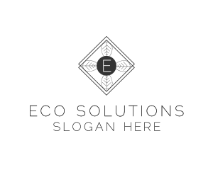 Nature Eco Leaf logo design