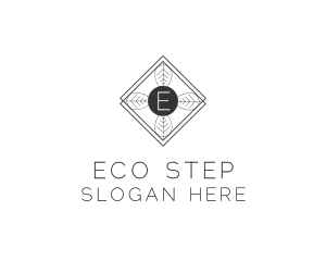 Nature Eco Leaf logo design