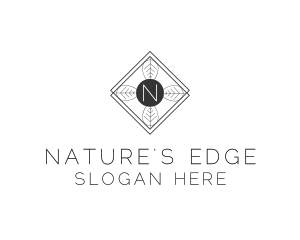 Nature Eco Leaf logo design