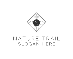 Nature Eco Leaf logo design