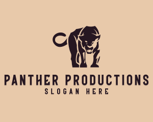 Wild Angry Panther logo