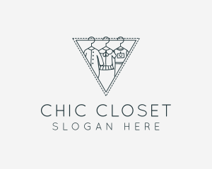 Kids Clothes Hanger logo design