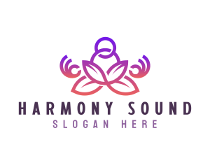 Yoga Spa Wellness Logo