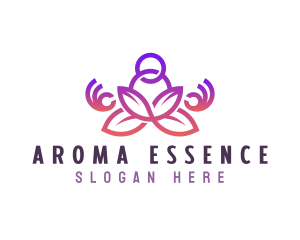 Yoga Spa Wellness logo design