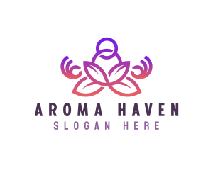 Yoga Spa Wellness logo design