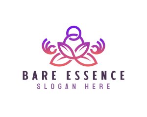 Yoga Spa Wellness logo design