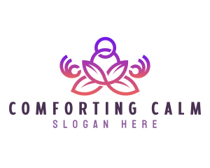 Yoga Spa Wellness logo design