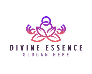 Yoga Spa Wellness logo design