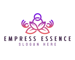 Yoga Spa Wellness logo design