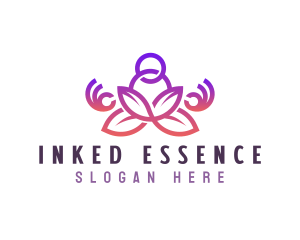 Yoga Spa Wellness logo design