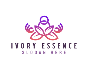 Yoga Spa Wellness logo design