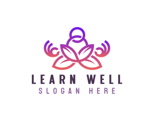 Yoga Spa Wellness logo design