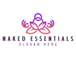 Yoga Spa Wellness logo design