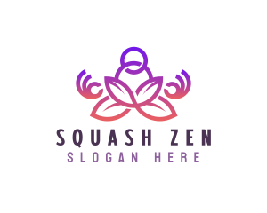 Yoga Spa Wellness logo design