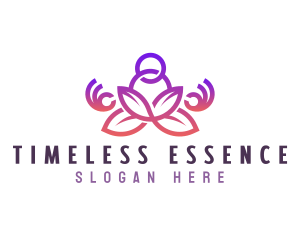 Yoga Spa Wellness logo design