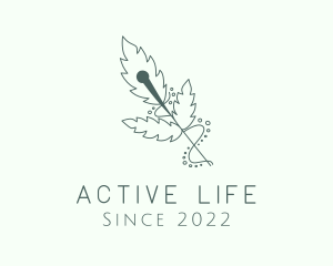 Leaf Acupuncture Needle logo