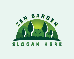 Lawn Garden Landscaping logo design