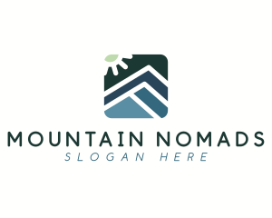 Mountain Sun Travel logo design