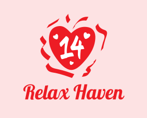 Valentine Heart Number 14  logo