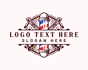 Barbershop Haircut Groomer logo