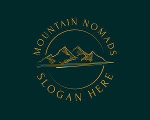 Environmental Mountain Travel logo design