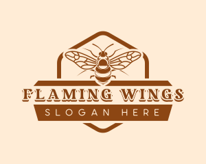 Bee Farm Apiary logo design