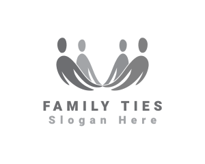 People Community Family logo design