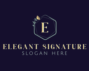 Elegant Nature Flower logo design