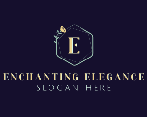 Elegant Nature Flower logo design