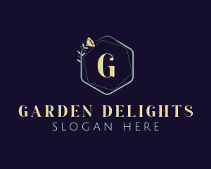 Elegant Nature Flower logo design