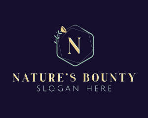 Elegant Nature Flower logo design