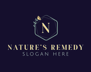 Elegant Nature Flower logo design