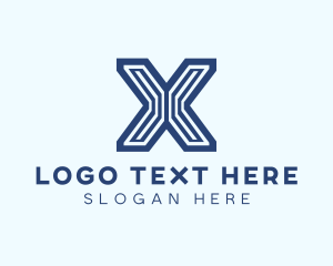 Generic Agency Letter X logo