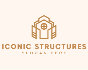 Church Structure Property logo design