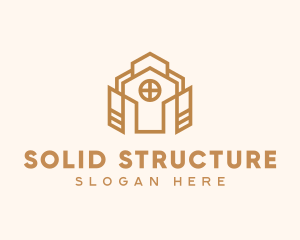 Church Structure Property logo design