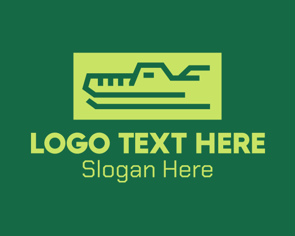 Green logo example 4