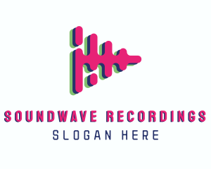 Music Media Soundwave logo design