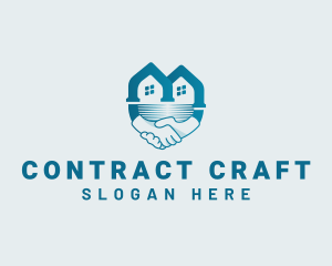 Real Estate Handshake Agreement logo