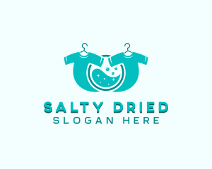 Laundry Shirt Detergent logo design