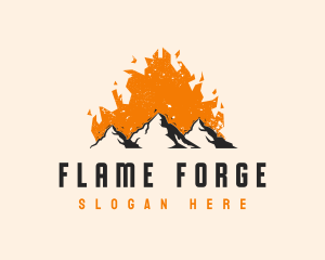 Mountain Fire Heat logo