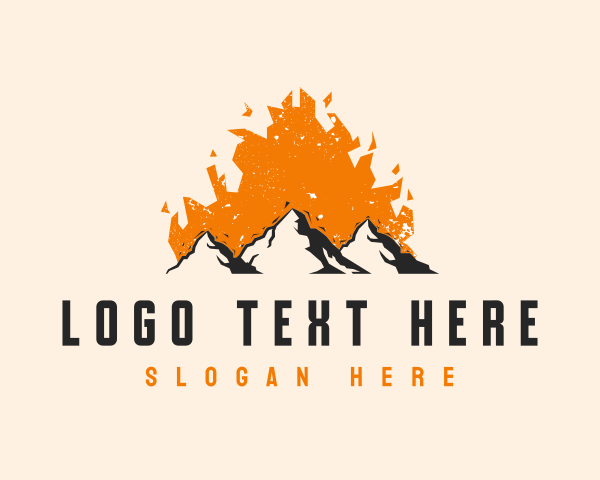 Burner logo example 4