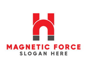 Red Magnet H logo