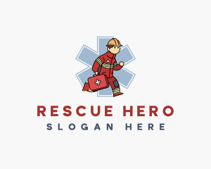 Paramedic Medical Rescue logo design