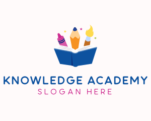 Education Book Learn logo