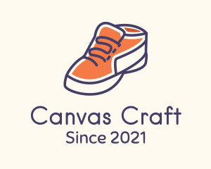 Orange Shoe Footwear logo design