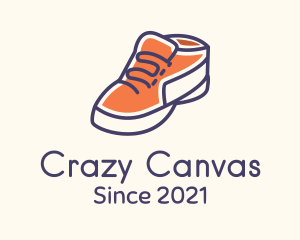 Orange Shoe Footwear logo design