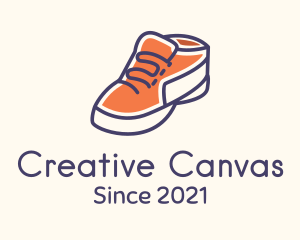 Orange Shoe Footwear logo design