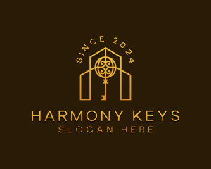 Property Key Residence logo design