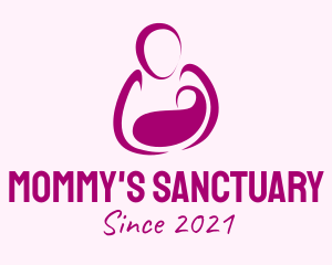 Purple Woman Maternity logo