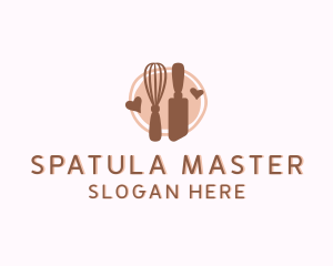 Pastry Baking Whisk logo design